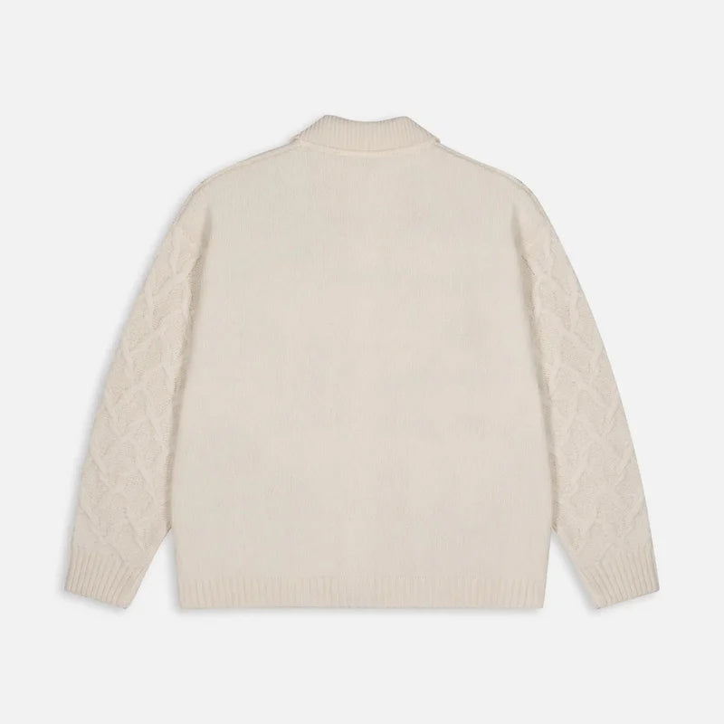 Patta Perfect Day Knitted Cardigan - Peyote