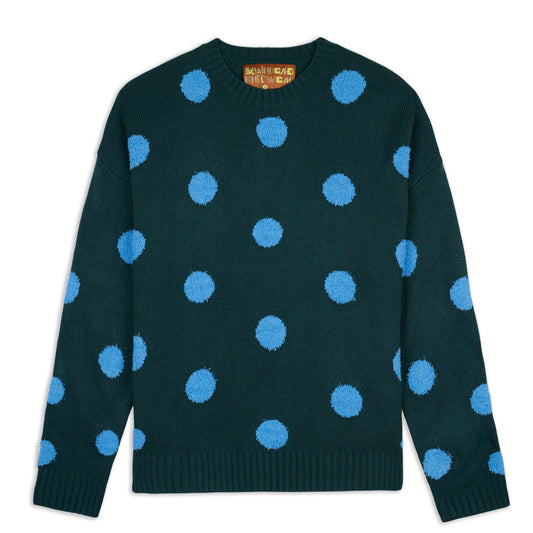 Brain Dead Polka Pile Sweater - Mallard