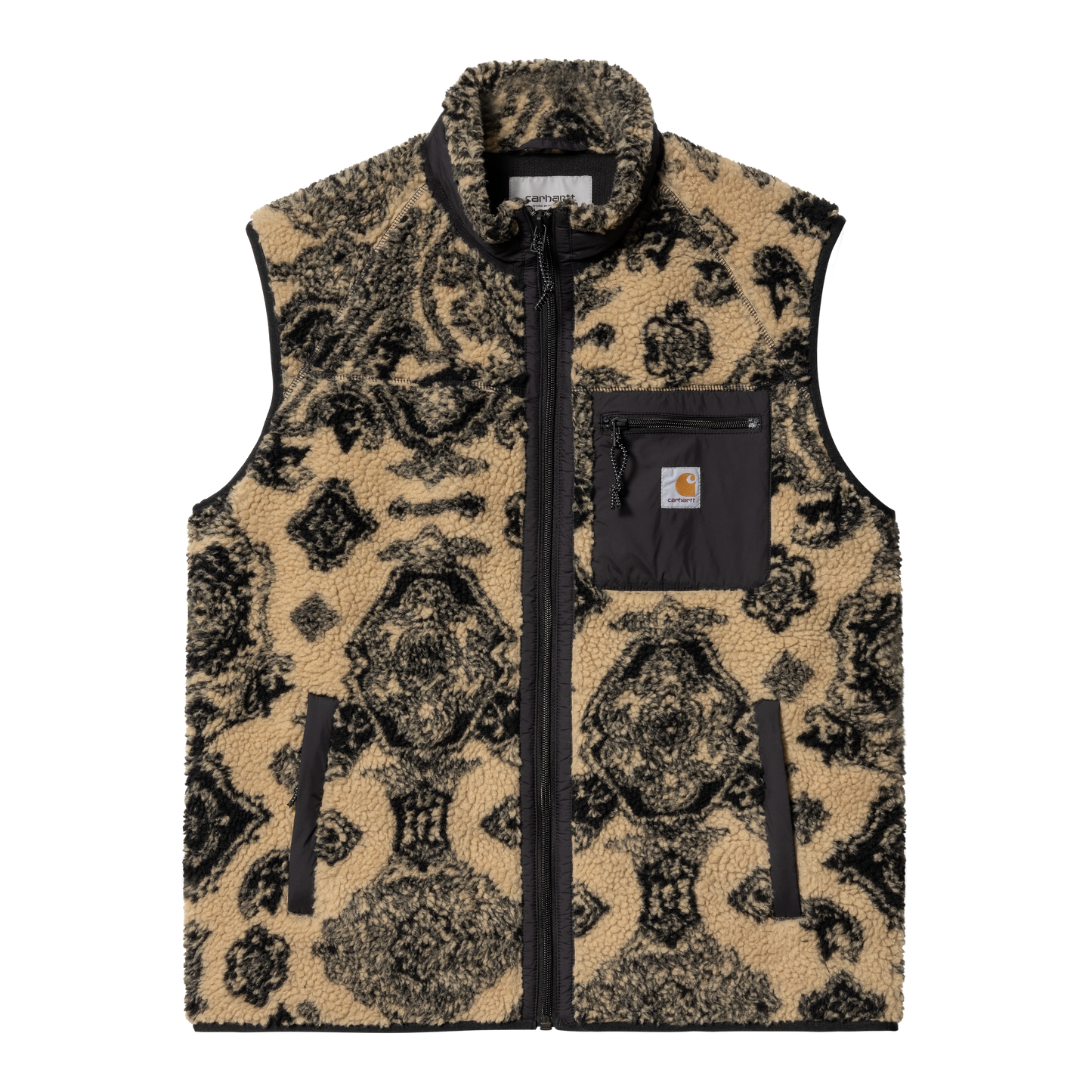 Carhartt WIP Prentis Vest Liner - Verse Dusty Hamilton Brown