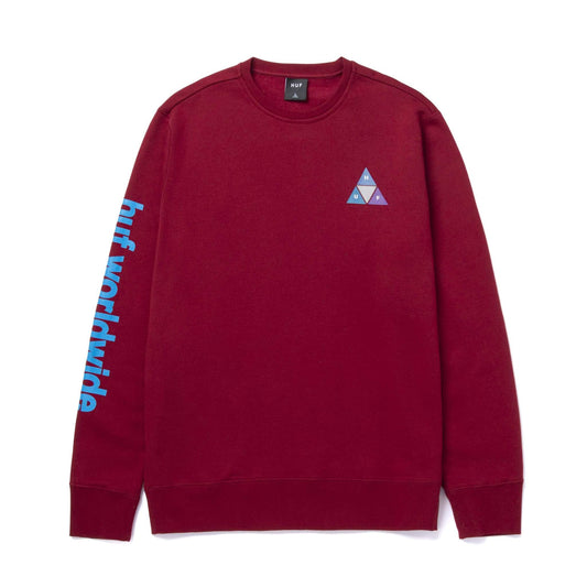 HUF Prism Triple Triangle Crew Sweatshirt