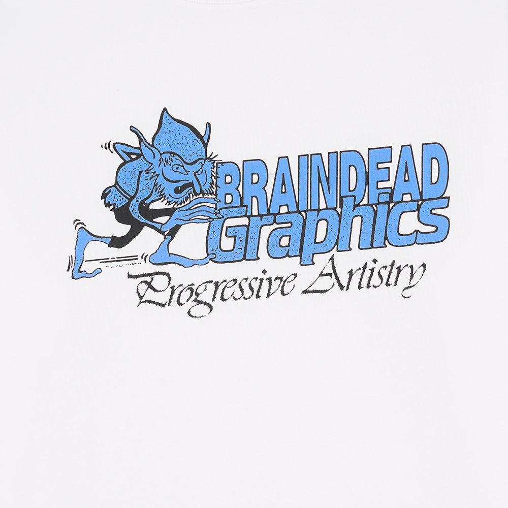 Brain Dead Progressive Artistry T-Shirt - White