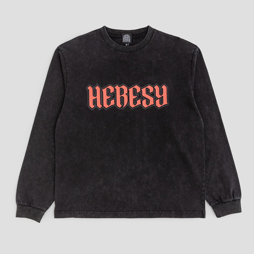 Heresy Rabble LS Tee - Ash