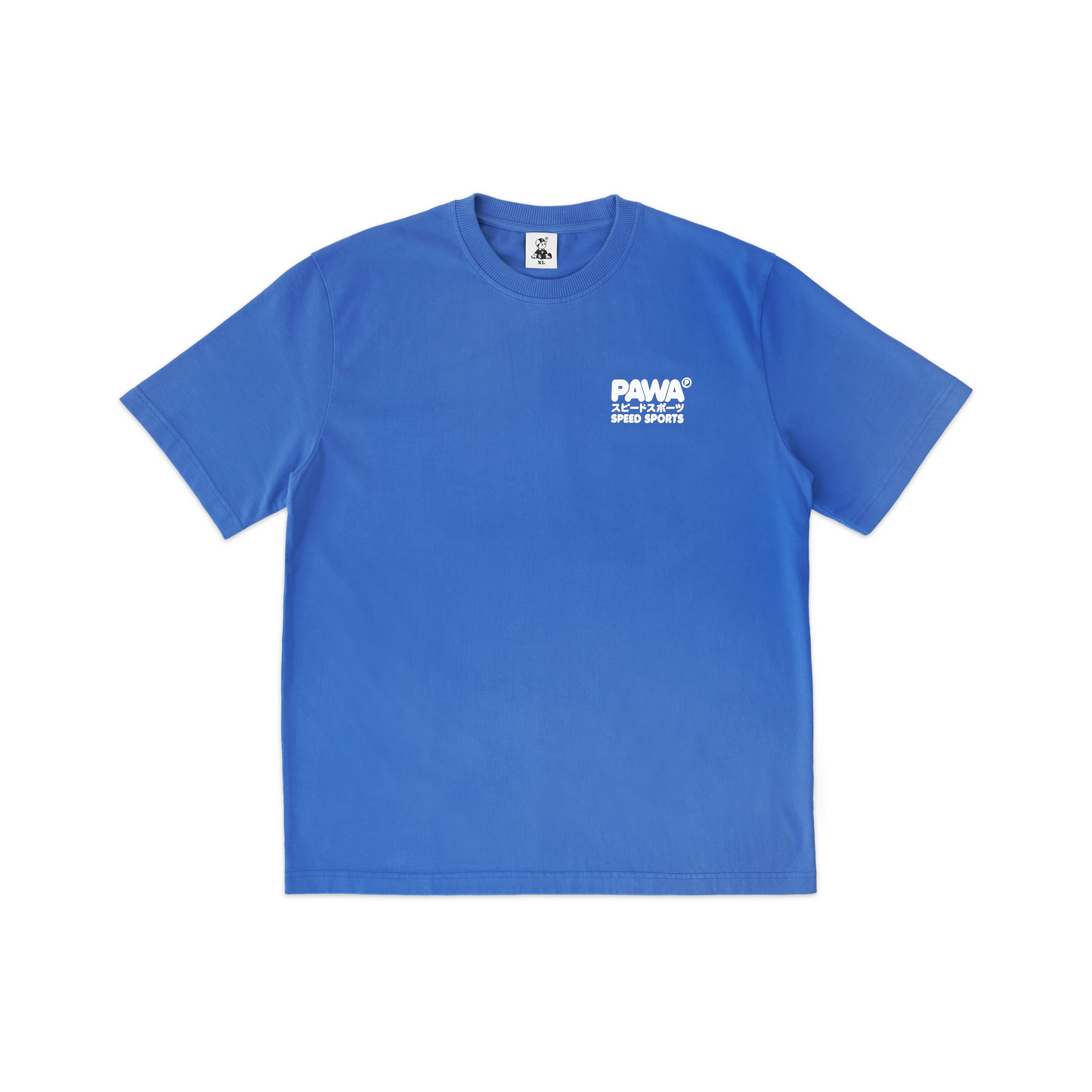 PAWA Speed Sports Racing T-Shirt - Racing Blue
