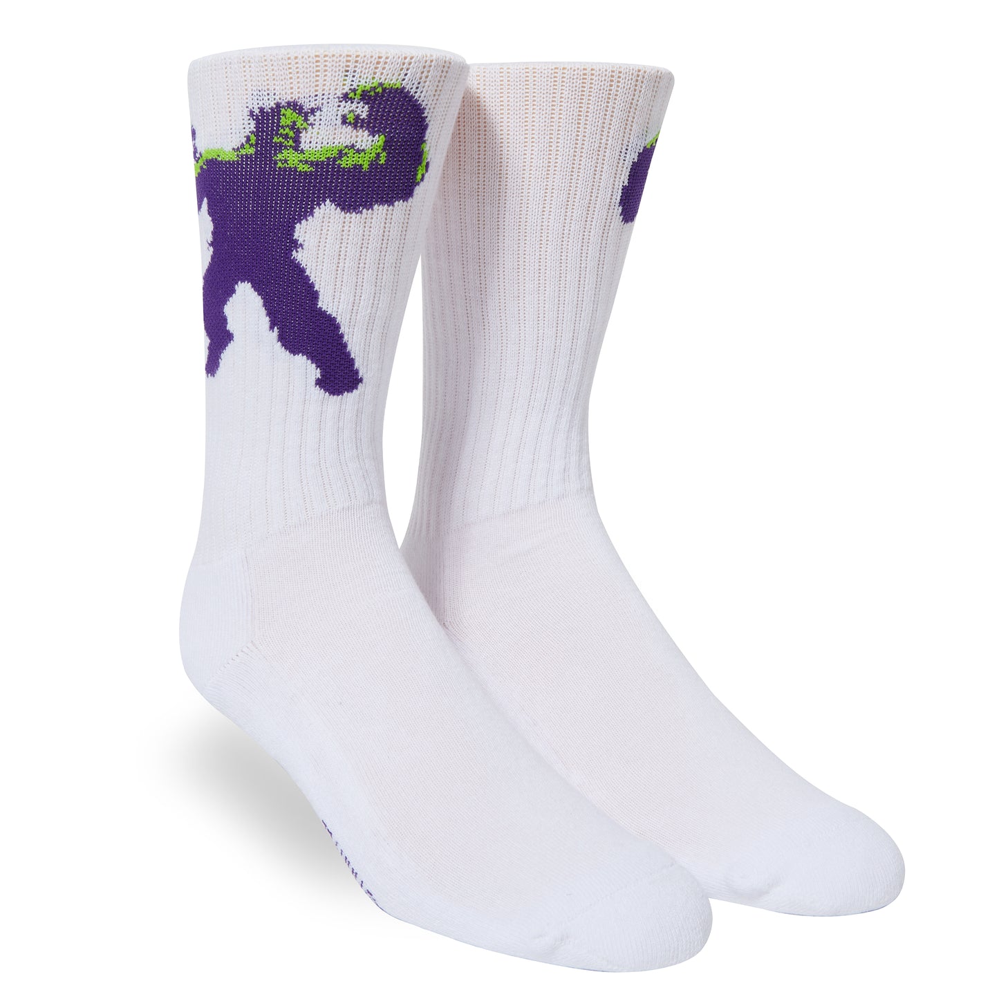 HUF Hulk Radiate Crew Sock - White