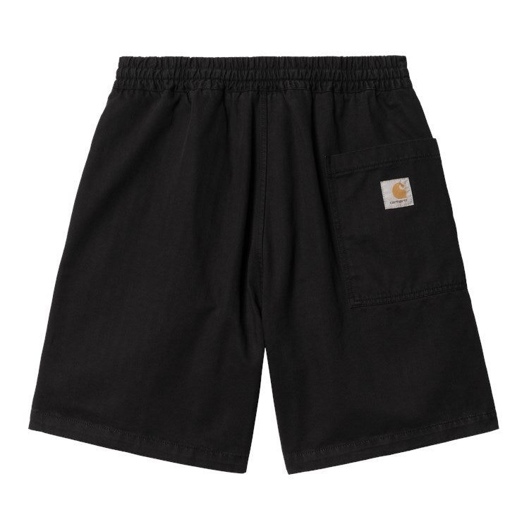 Carhartt WIP Rainer Short - Black Garment Dyed