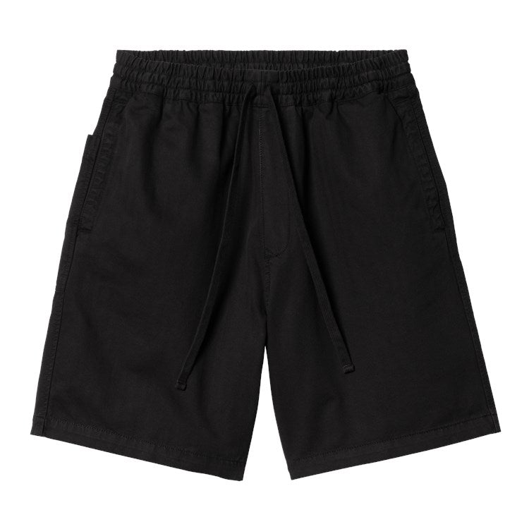 Carhartt WIP Rainer Short - Black Garment Dyed