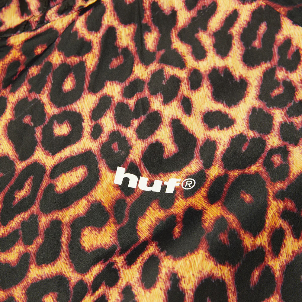 HUF Rainier Printed Shell Jacket - Brown