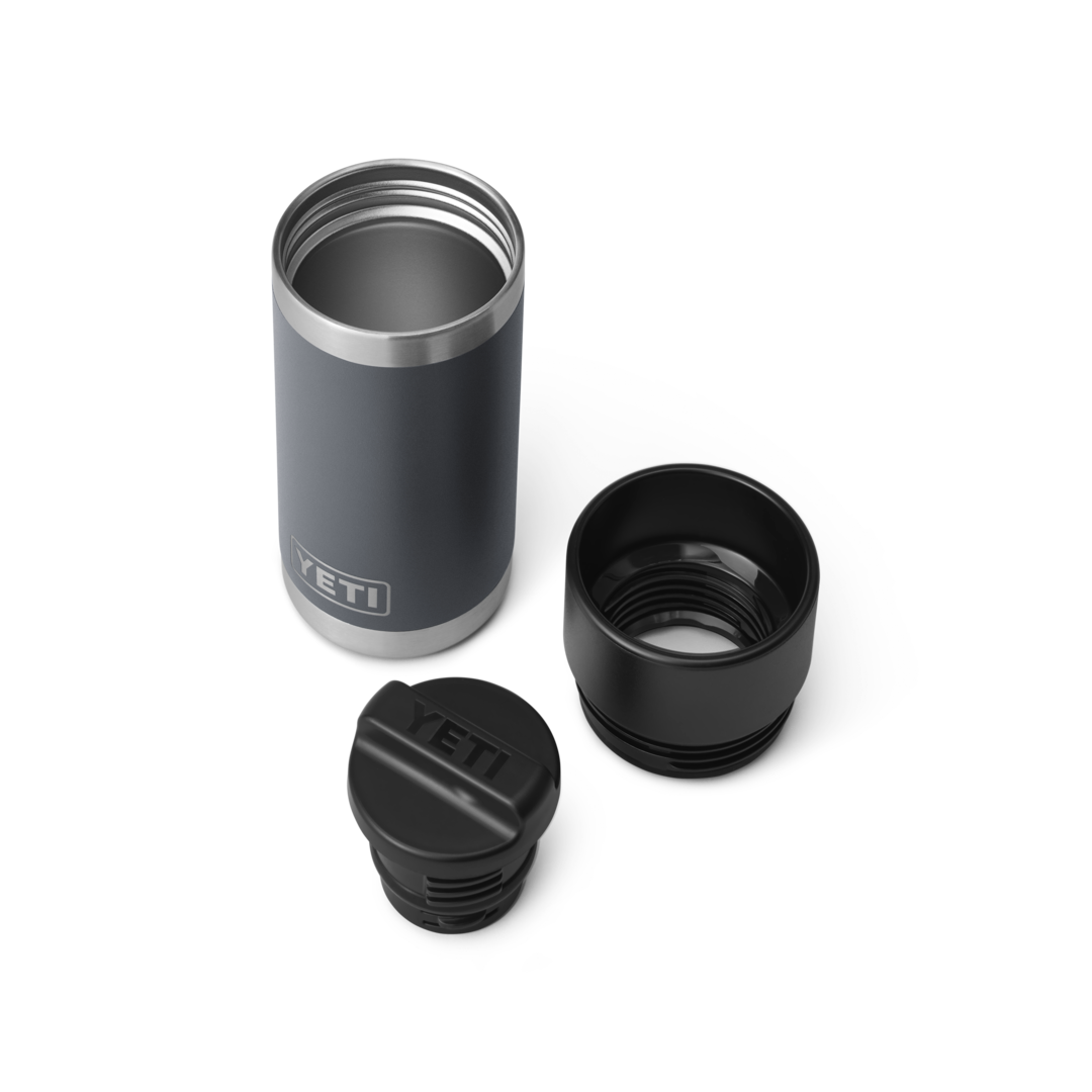 YETI Rambler 12oz Bottle With Hotshot Cap - Charcoal
