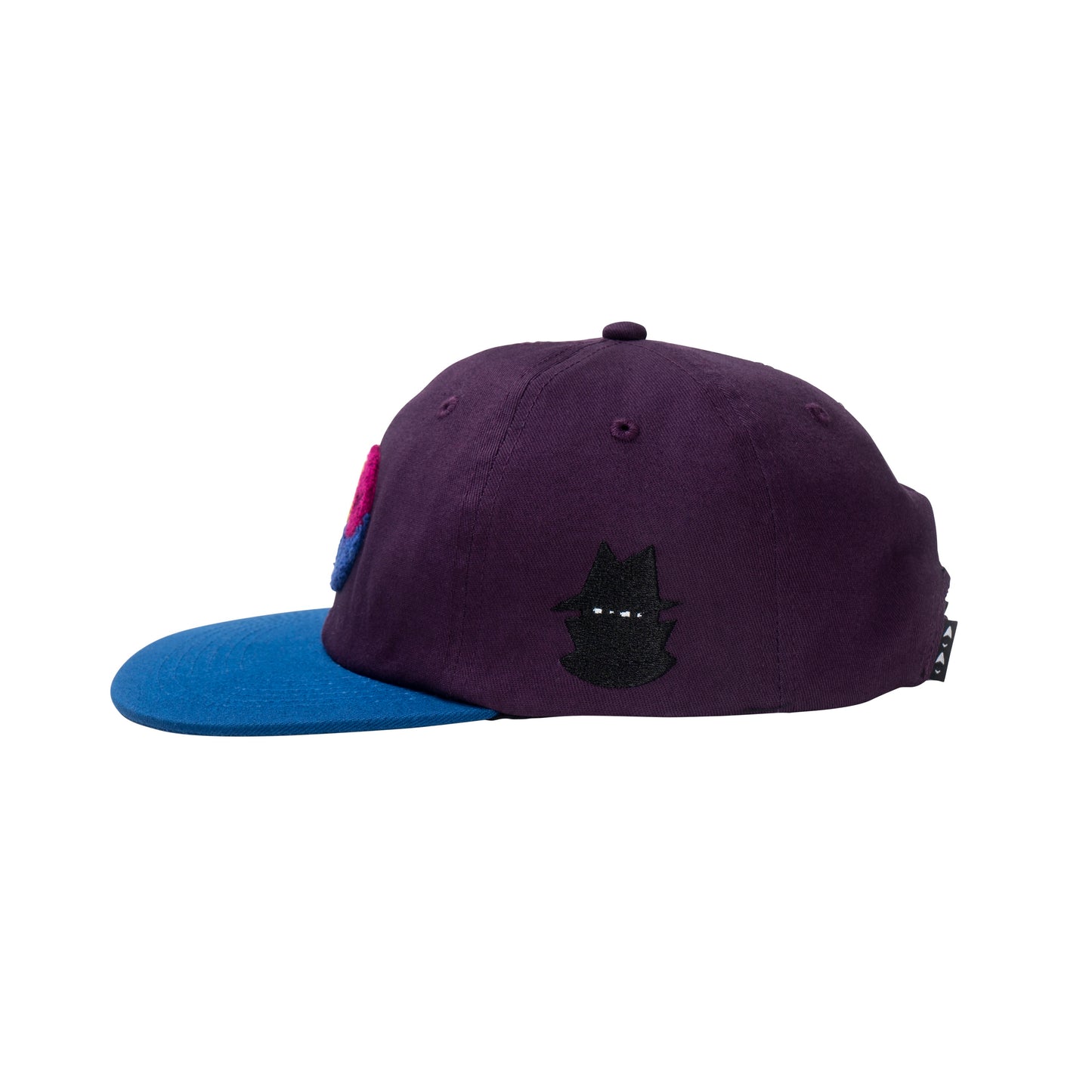 Real Bad Man 3 Way 6 Panel Cap - Purple Blue