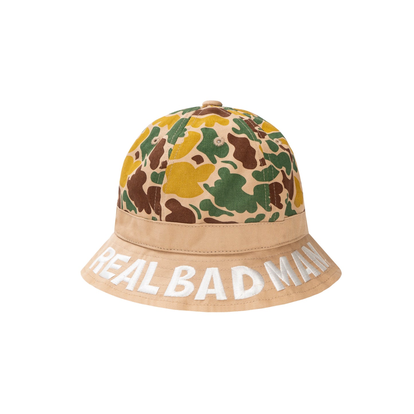 Real Bad Man Lost Hiker Bucket Hat - Tan Camo