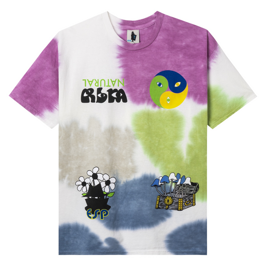 Real Bad Man Psychic Plant Tie Dye T-Shirt