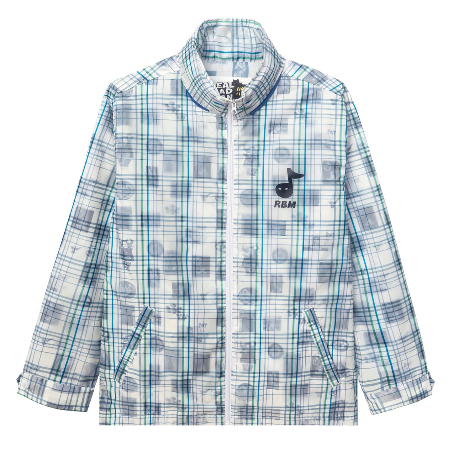 Real Bad Man Double Vision Plaid Jacket - Multi