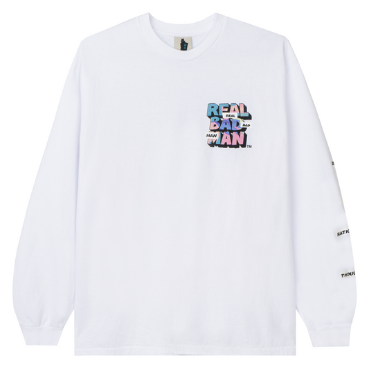 Real Bad Man Piano Man LS T-Shirt - Green