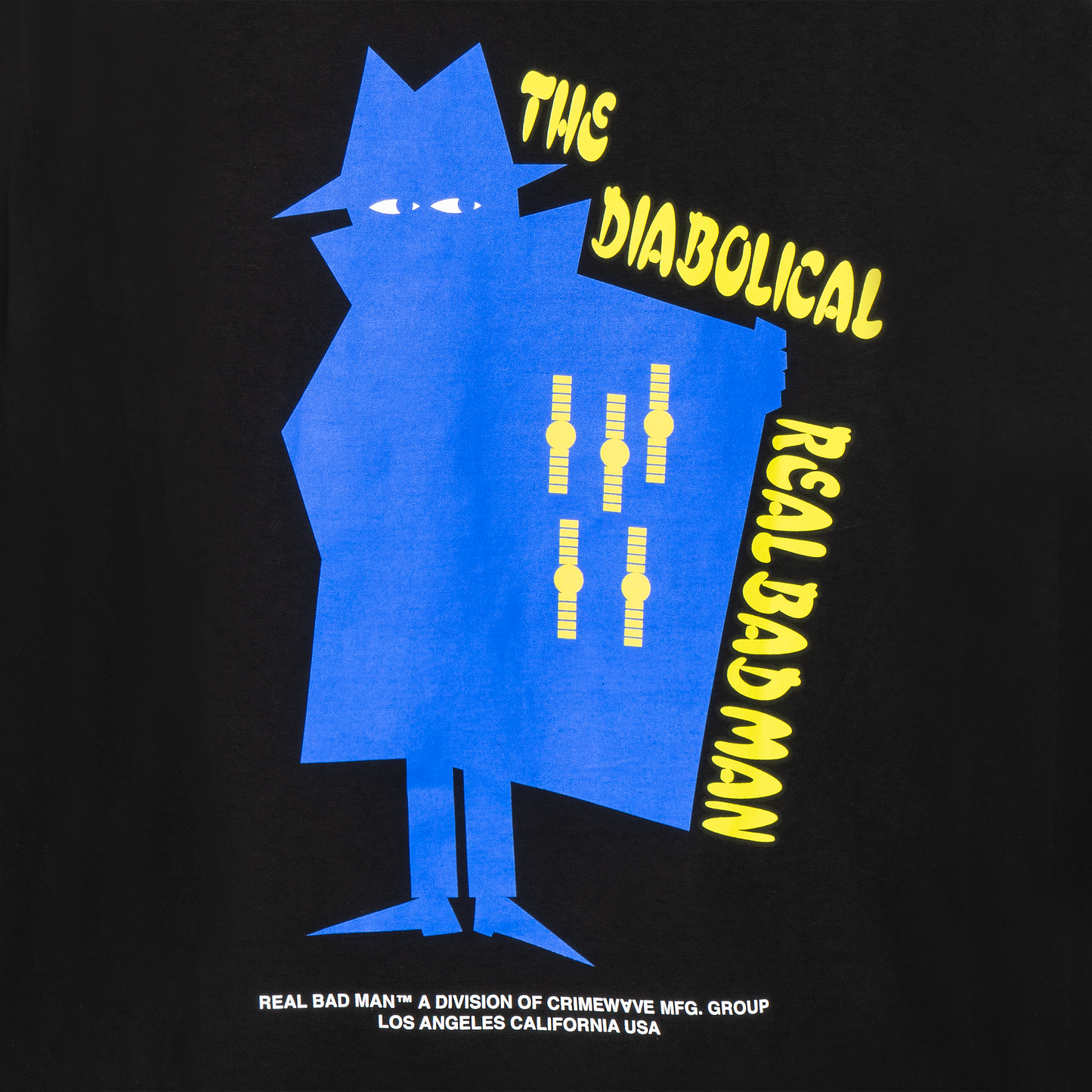 Real Bad Man The Diabolical RBM LS T-Shirt - White
