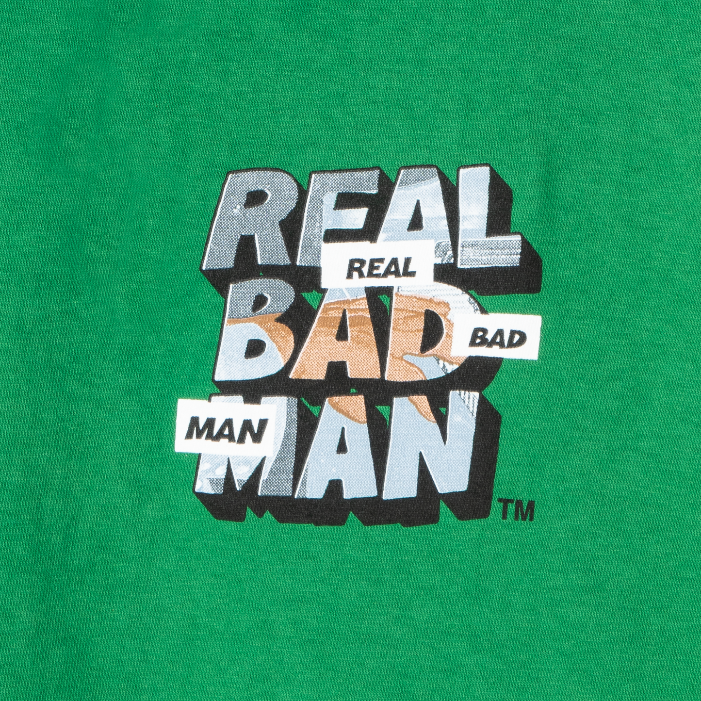 Real Bad Man Piano Man LS T-Shirt - White