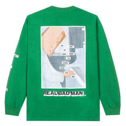 Real Bad Man Piano Man LS T-Shirt