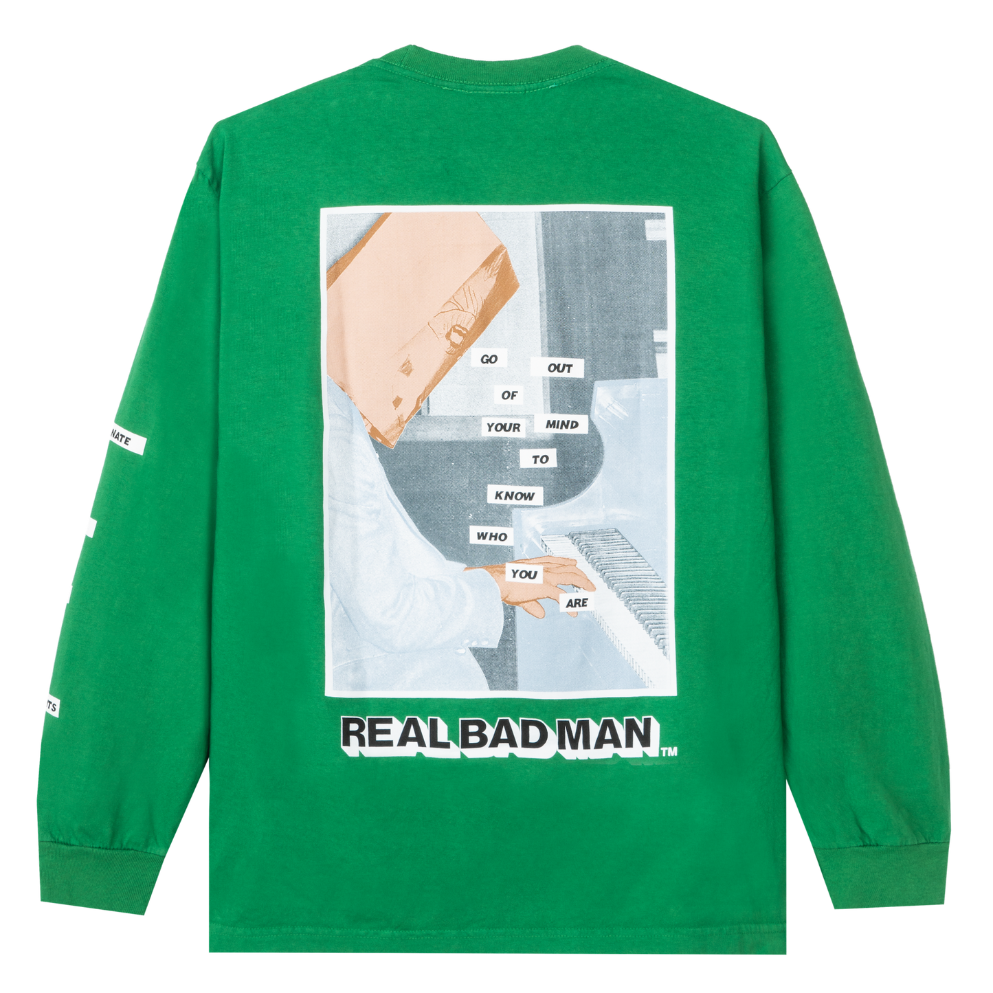 Real Bad Man Piano Man LS T-Shirt