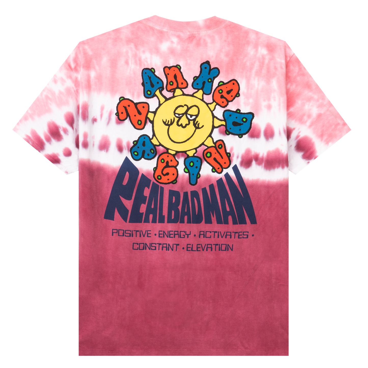 Real Bad Man Delic Sun Tie Dye T-Shirt