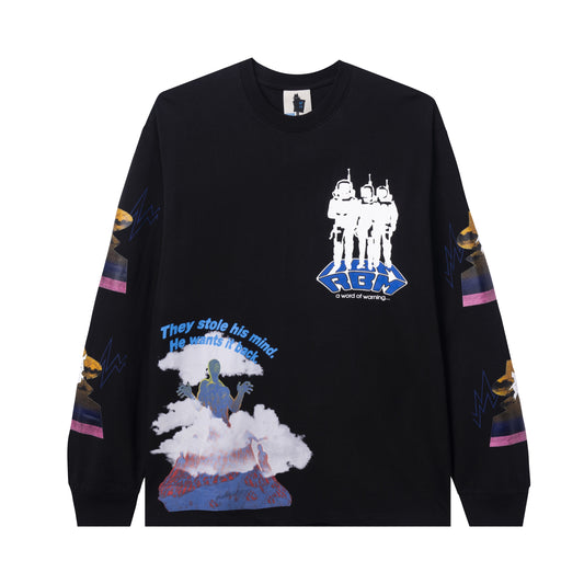 Real Bad Man Hardcore Sci-Fi LS T-Shirt