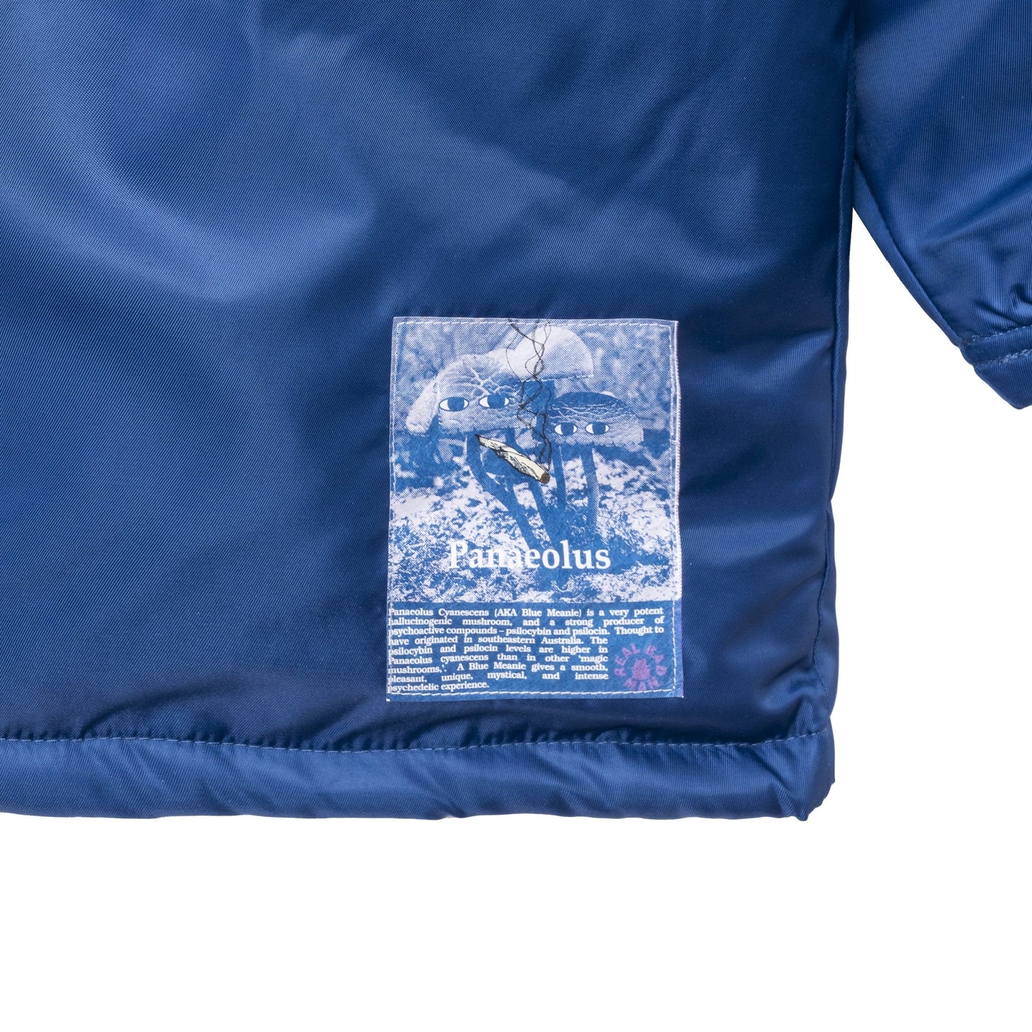 Real Bad Man Spiritual Bass Stadium Jacket - Navy