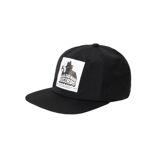Real Bad Man 6 Panel Nylon Hat - Black