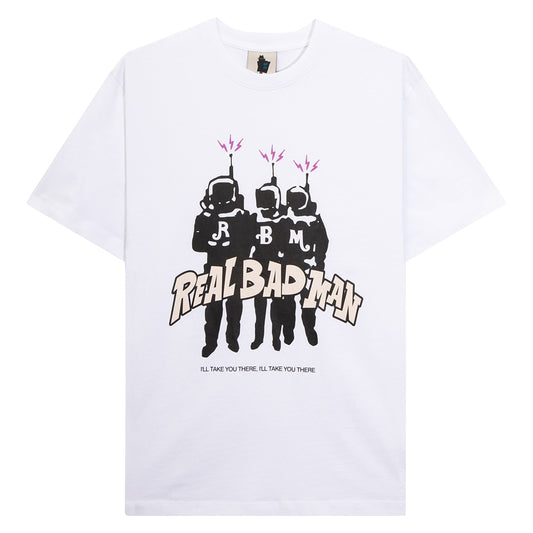 Real Bad Man Slight Disorder T-Shirt - White