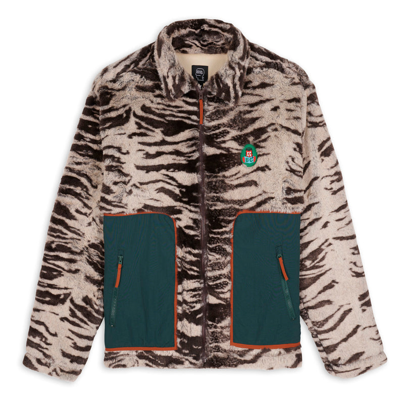 Brain Dead Readers Fur Jacket - Brown