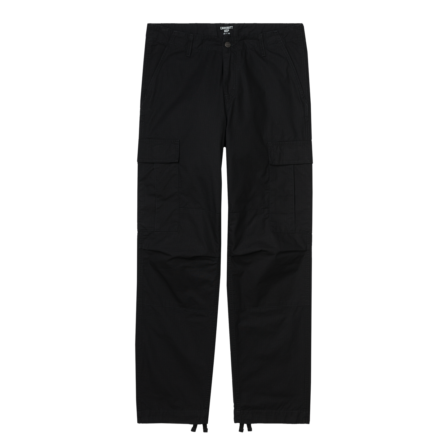 Carhartt WIP Regular Cargo Pant - Black Rinsed