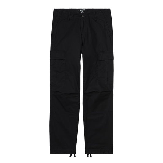 Carhartt WIP Regular Cargo Pant - Black Rinsed