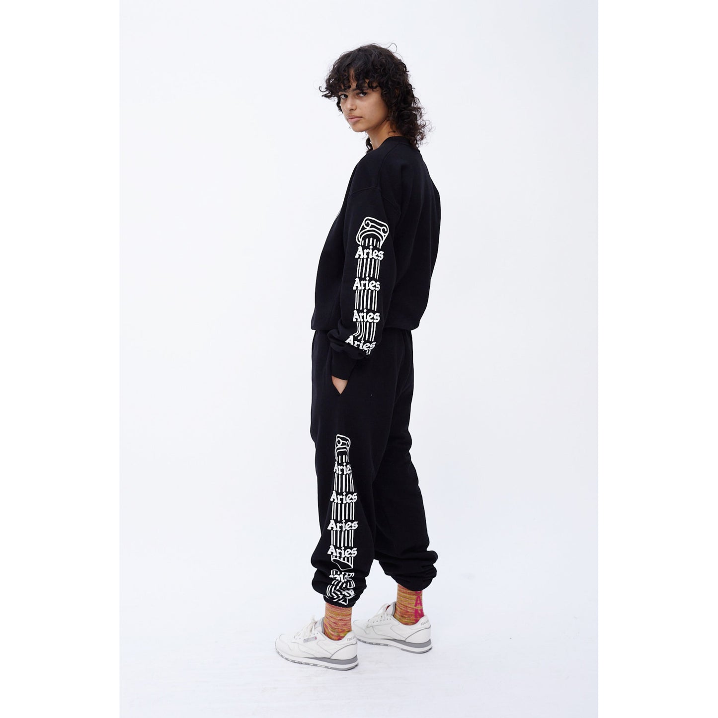 Aries Arise Column Sweatpant - Black