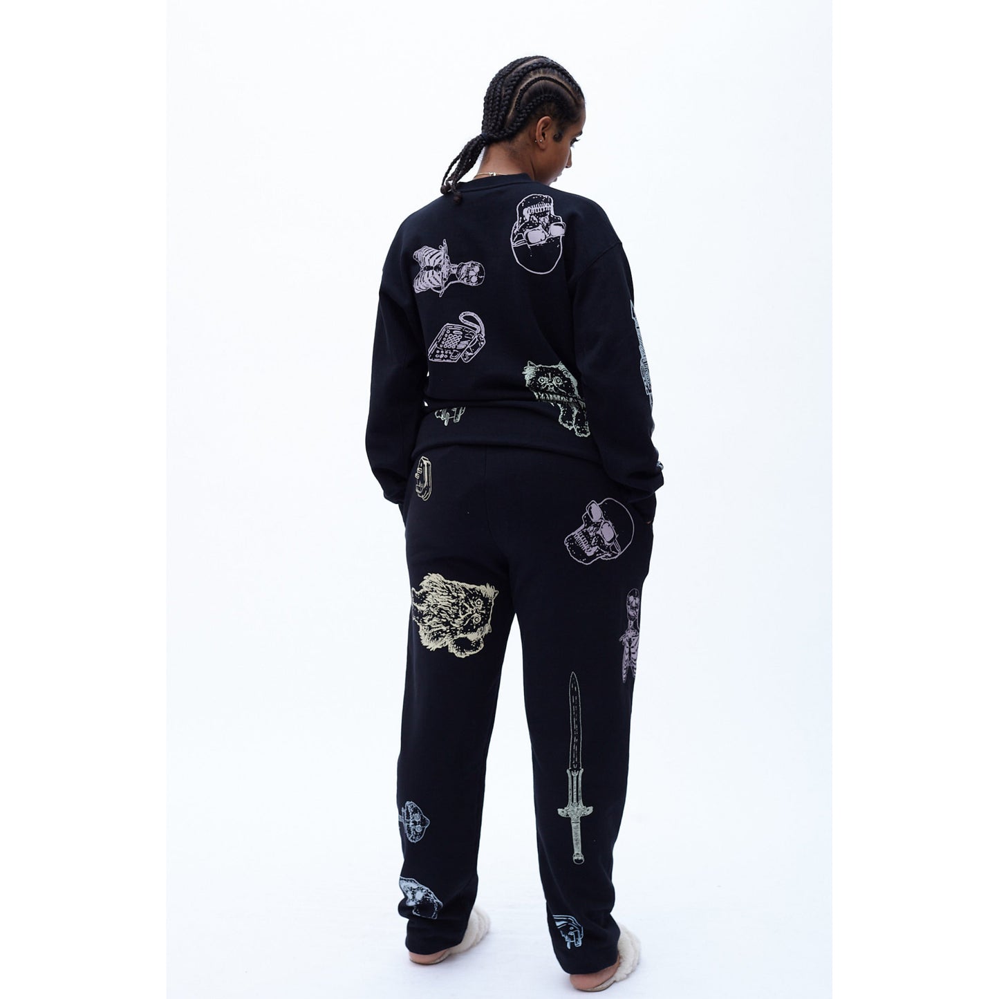 Aries Arise 'Cybin Sweatpant - Black