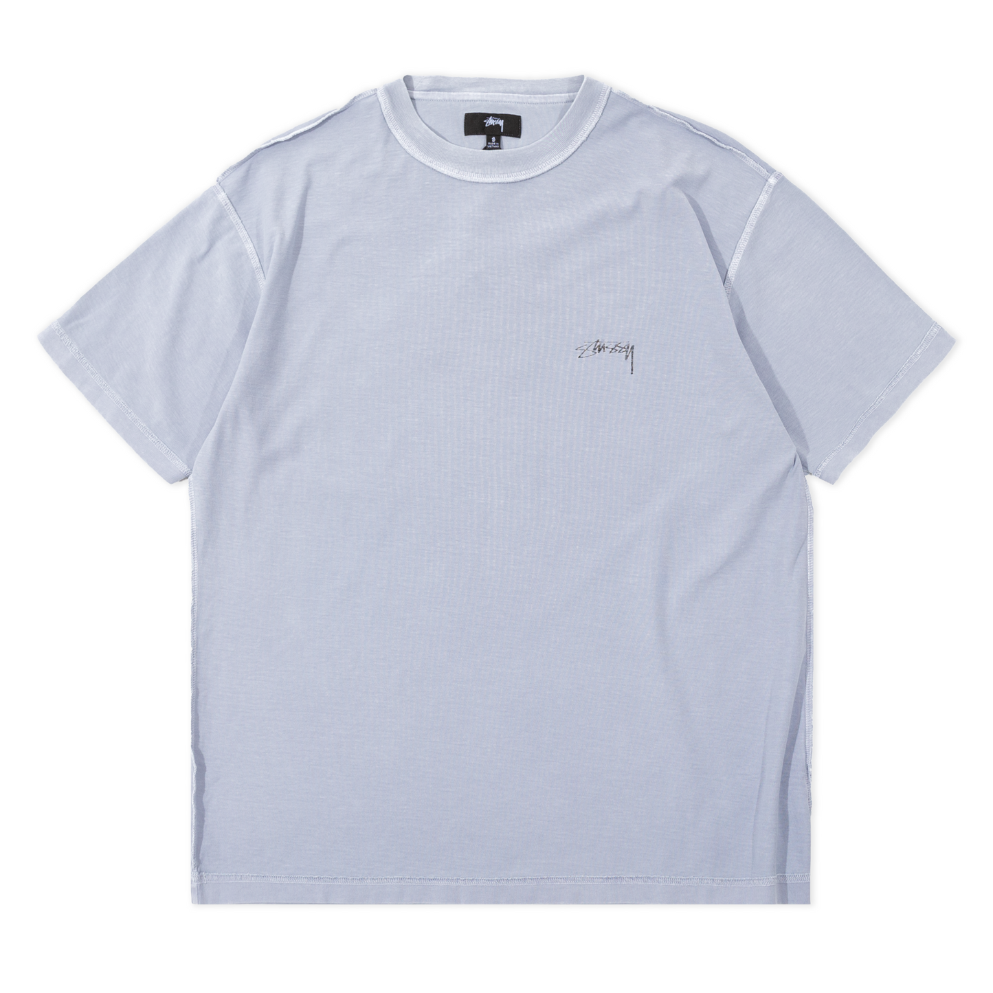 Stüssy Pigment Dyed Inside Out T-Shirt - Lavender