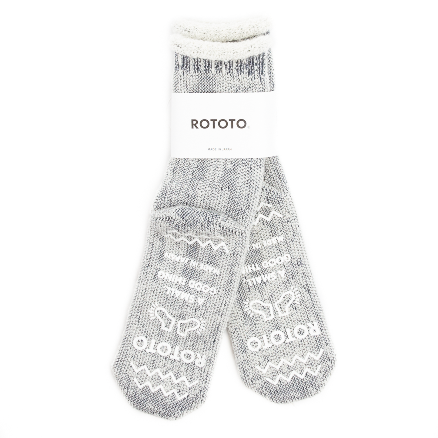 RoToTo Extra Fine Merino Socks - D Yellow White