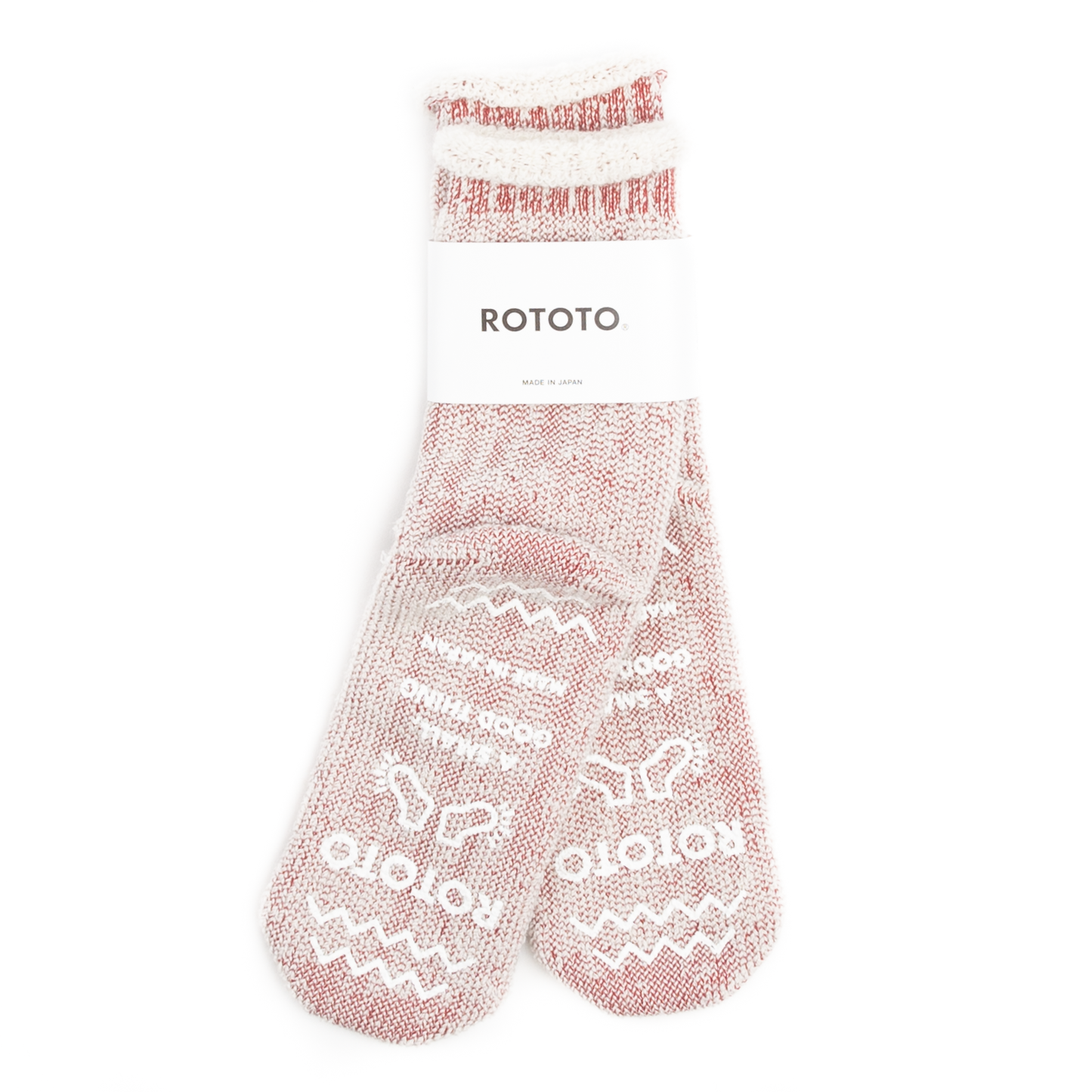 RoToTo Extra Fine Merino Socks - D Yellow White