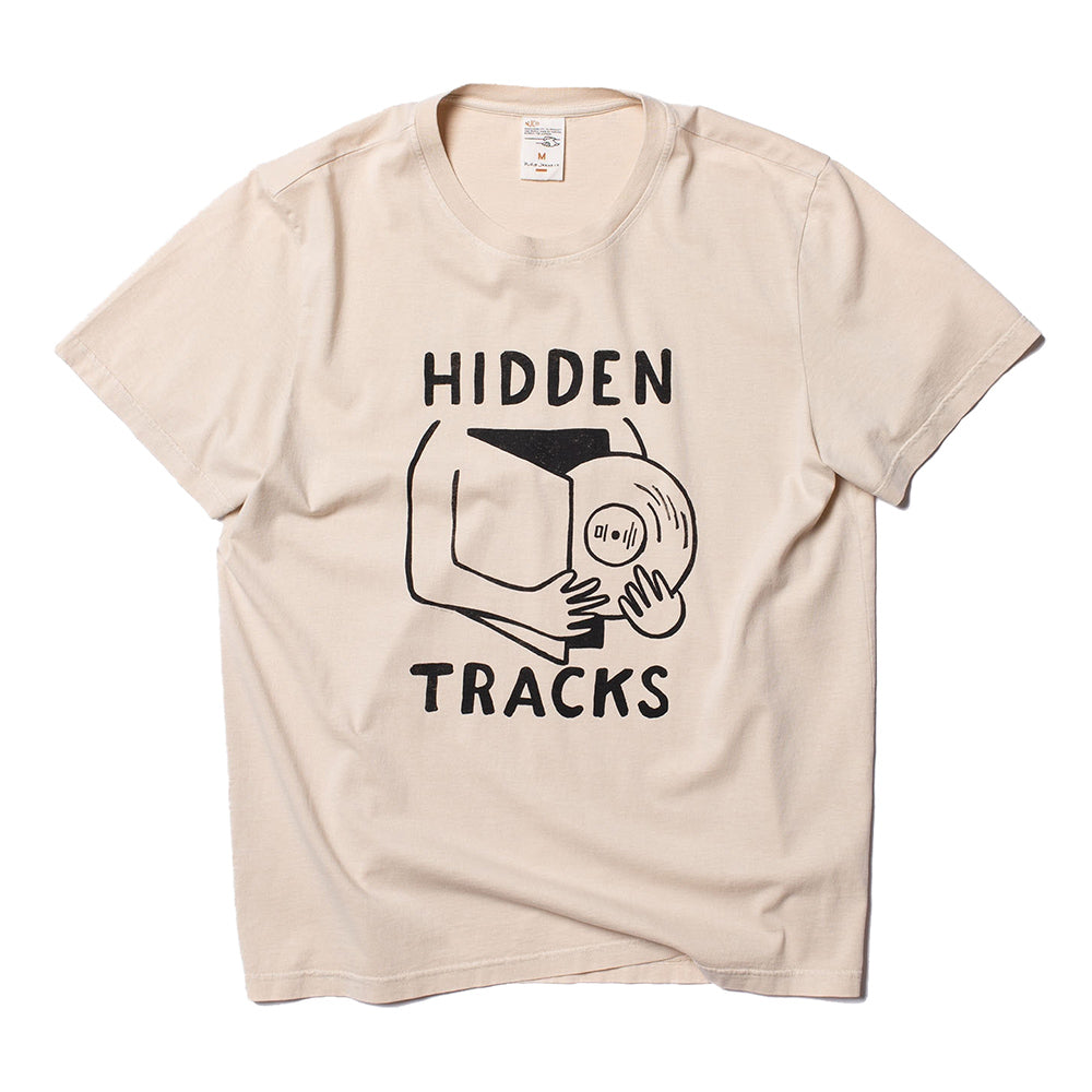 Nudie Jeans Co. Roy Hidden Tracks T-Shirt - Cream