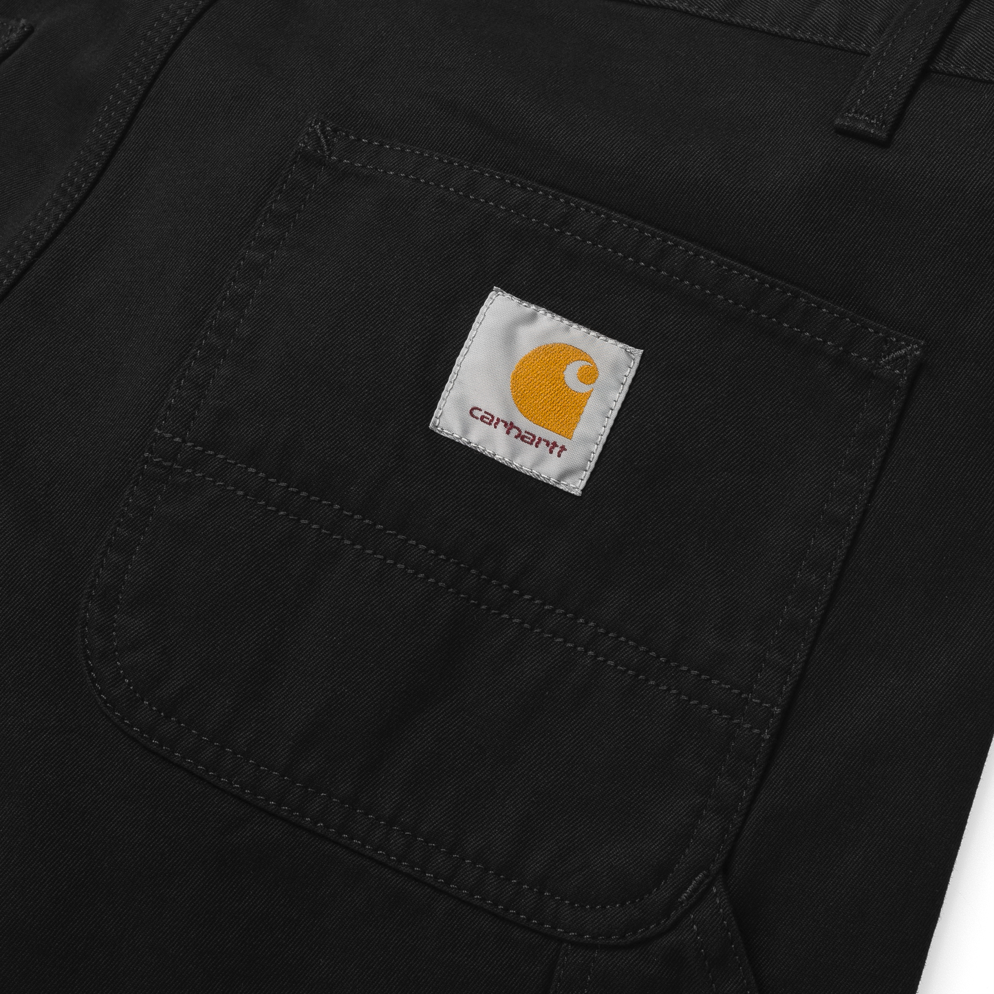 Carhartt WIP Ruck Single Knee Pant - Black Stone