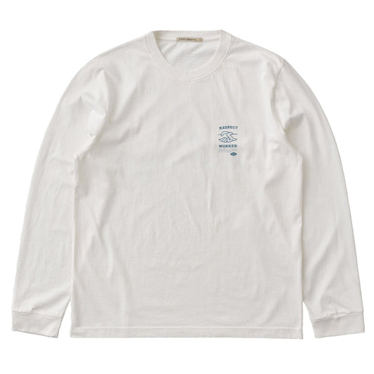 Nudie Jeans Co. Rudi Blueprint LS T-Shirt