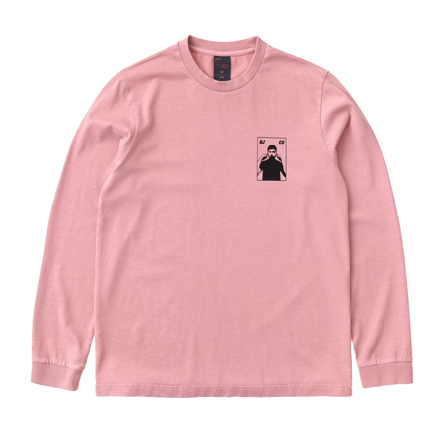 Nudie Jeans Co. Rudi Fanzines T-Shirt - Paper Pink