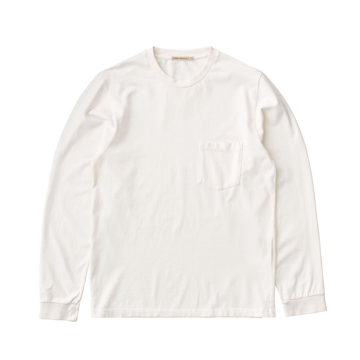 Nudie Jeans Co. Rudi Heavy Pocket T-Shirt - Chalk White