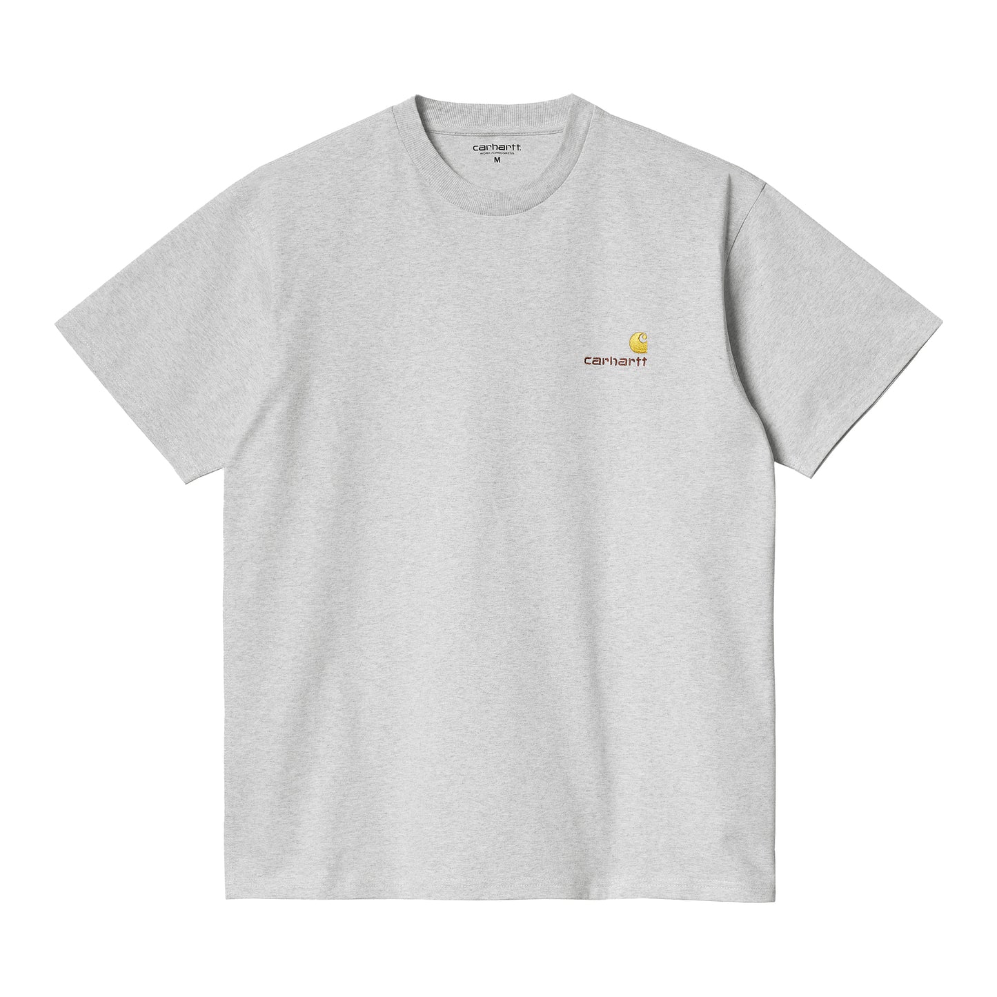 Carhartt WIP American Script T-Shirt - Ash Heather