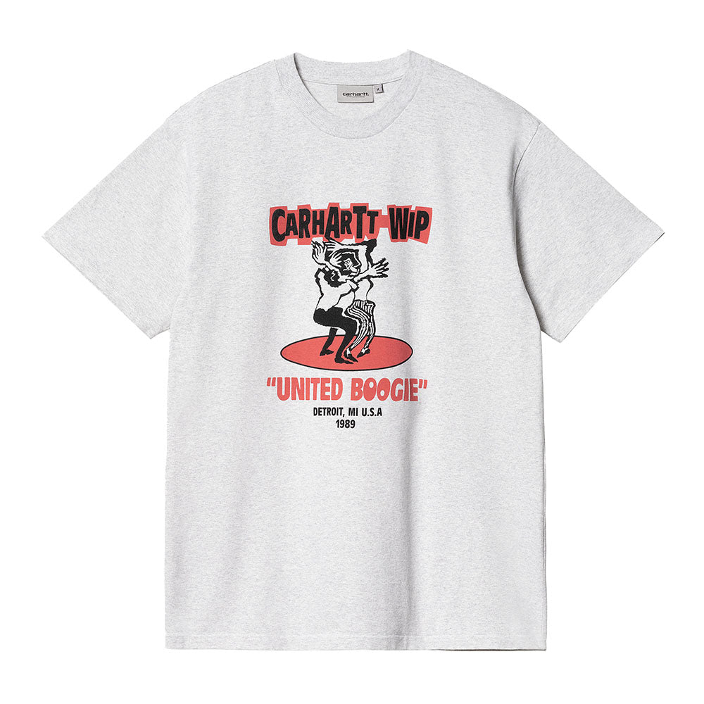 Carhartt WIP Boogie T-Shirt - Ash Heather