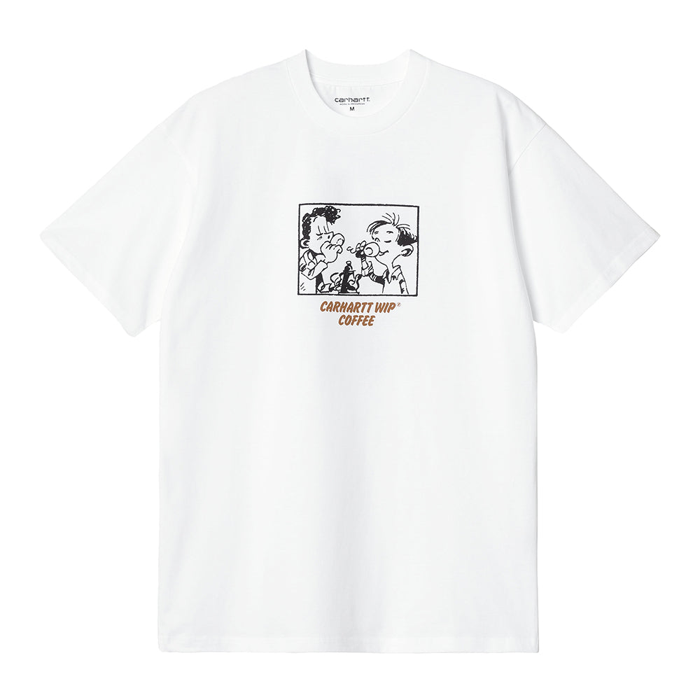 Carhartt WIP Coffee T-Shirt - White