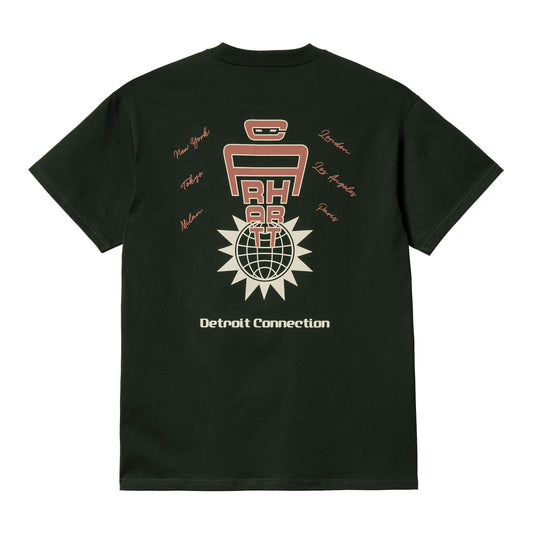 Carhartt WIP Connect T-Shirt - Dark Cedar