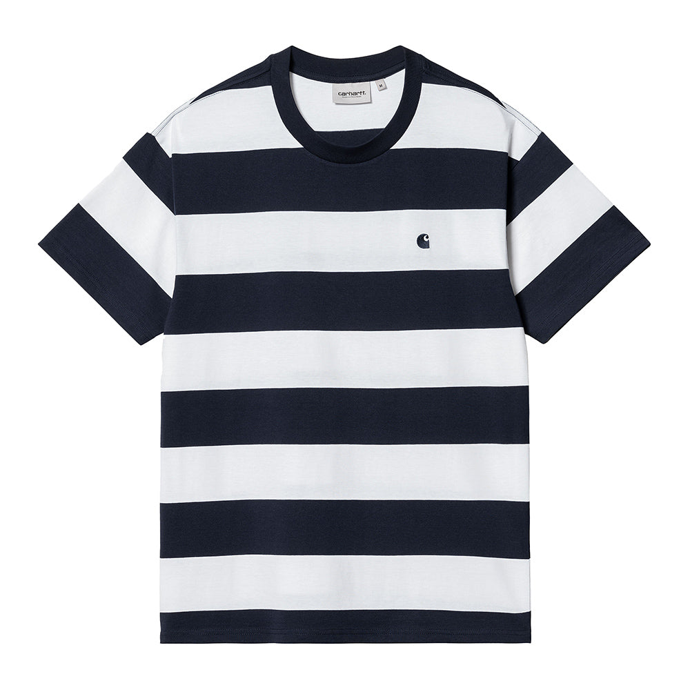 Carhartt WIP Dampier T-Shirt - Atom Blue White