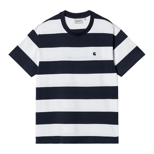 Carhartt WIP Dampier T-Shirt - Atom Blue White