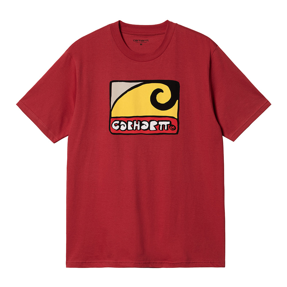 Carhartt WIP Fibo T-Shirt - Cherry
