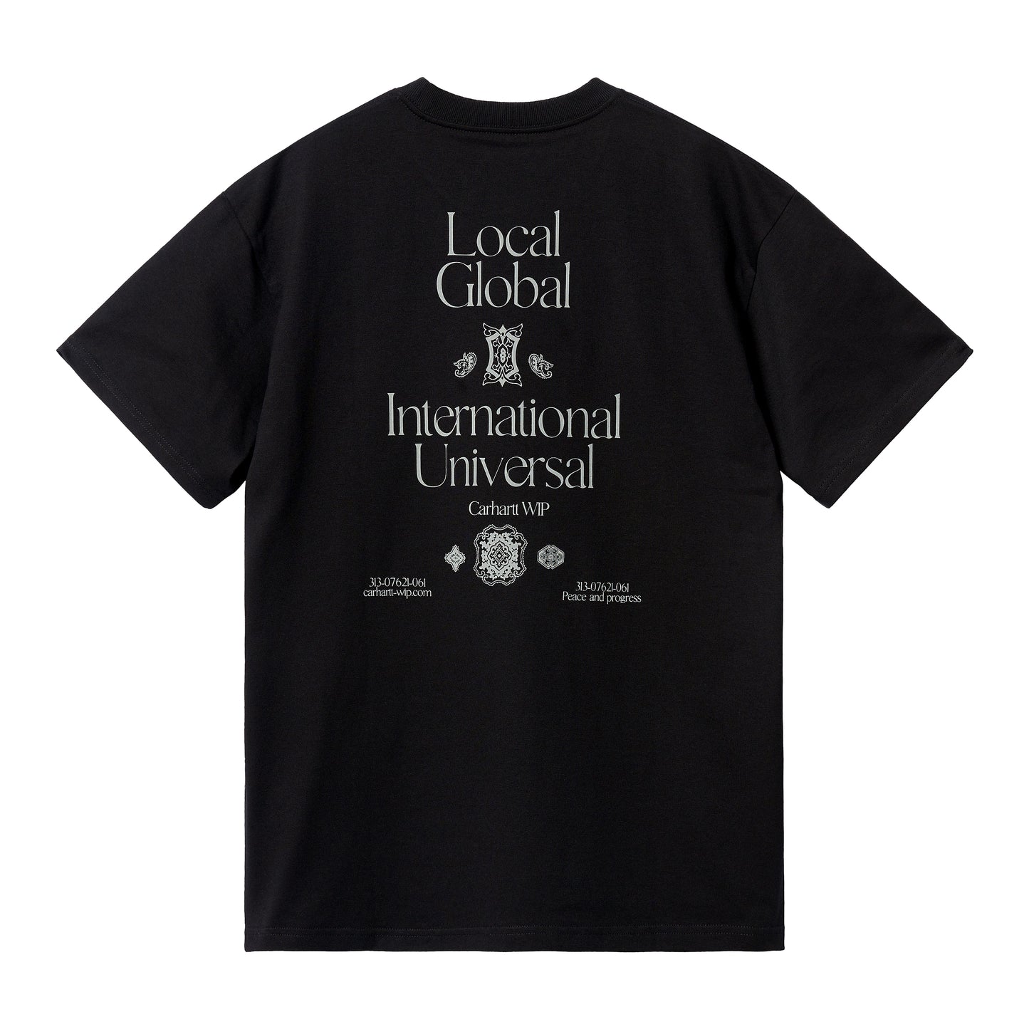 Carhartt WIP Local Pocket T-Shirt - Black Marengo