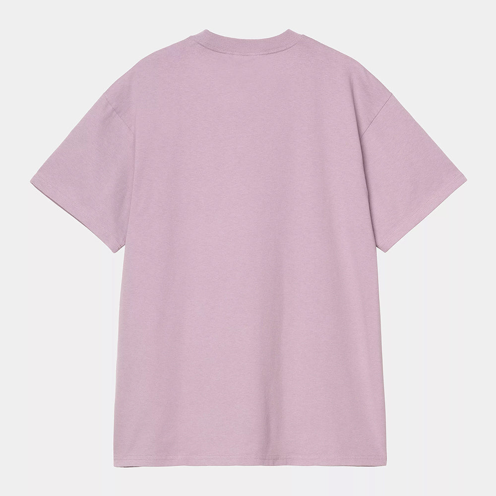Carhartt WIP S/S Louder T-Shirt - Pink Fog