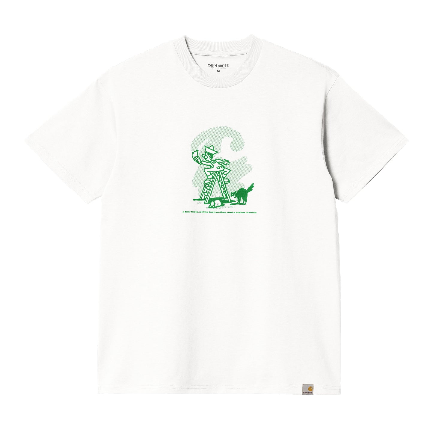 Carhartt WIP Lucky Painter T-Shirt - White Bonsai