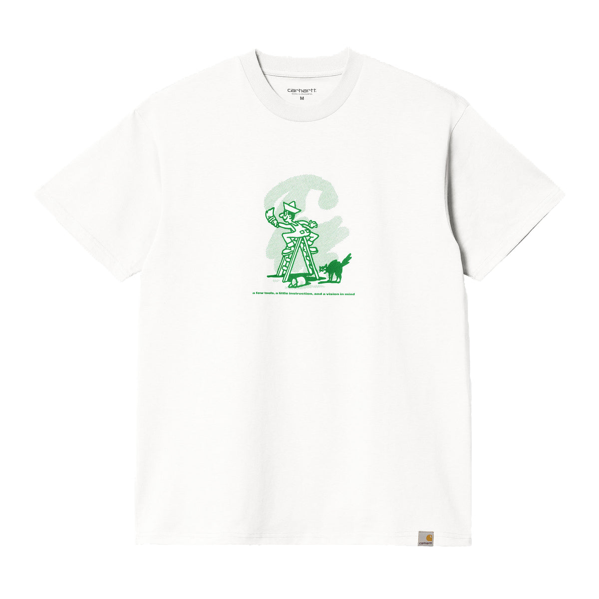 Carhartt WIP Lucky Painter T-Shirt - White Bonsai